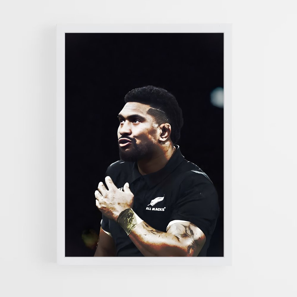 Poster Ardie savea adolescents – affiche Rugby (vue 3)